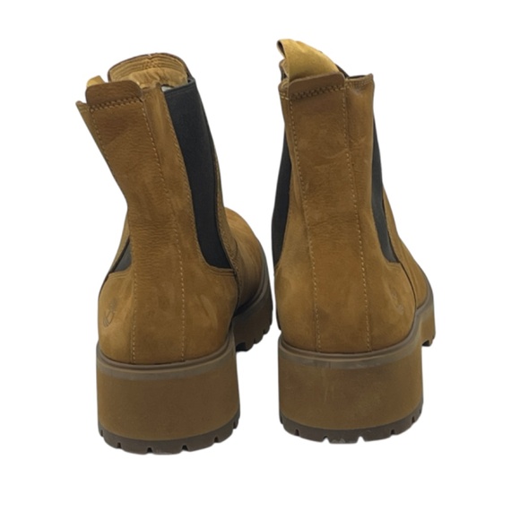 Timberland Redwood Falls Leather Lug Outsoles Chelsea Ankle Boots Size 10 - Picture 8 of 11